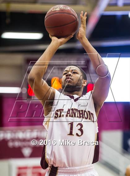 Thumbnail 2 in Bentonville vs St. Anthony (Spalding Hoophall Classic) photogallery.