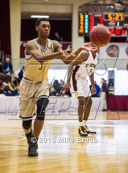 Thumbnail 2 in Bentonville vs St. Anthony (Spalding Hoophall Classic) photogallery.