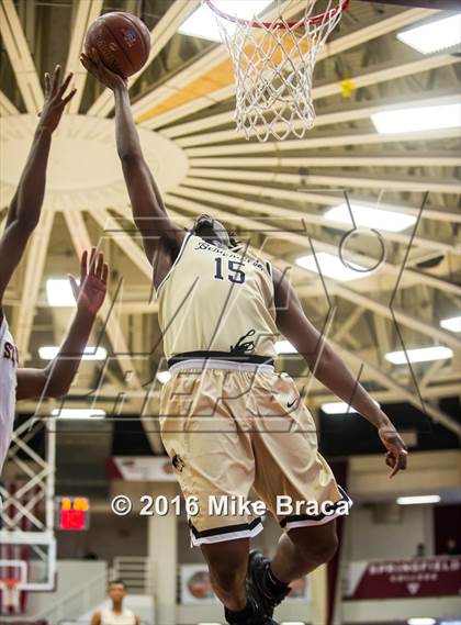 Thumbnail 1 in Bentonville vs St. Anthony (Spalding Hoophall Classic) photogallery.