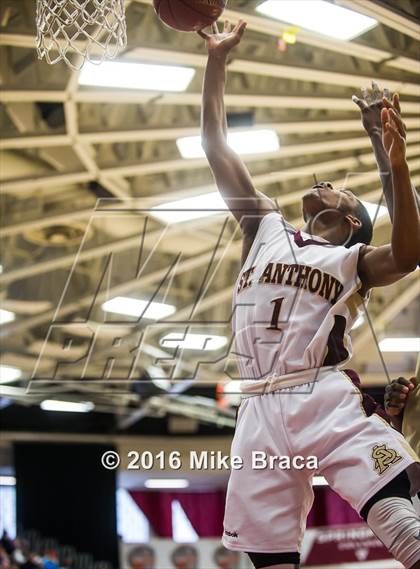 Thumbnail 3 in Bentonville vs St. Anthony (Spalding Hoophall Classic) photogallery.