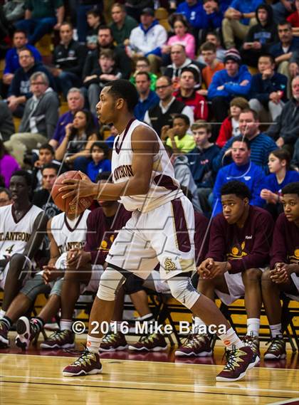 Thumbnail 3 in Bentonville vs St. Anthony (Spalding Hoophall Classic) photogallery.