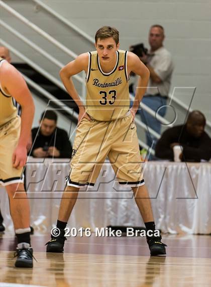 Thumbnail 1 in Bentonville vs St. Anthony (Spalding Hoophall Classic) photogallery.
