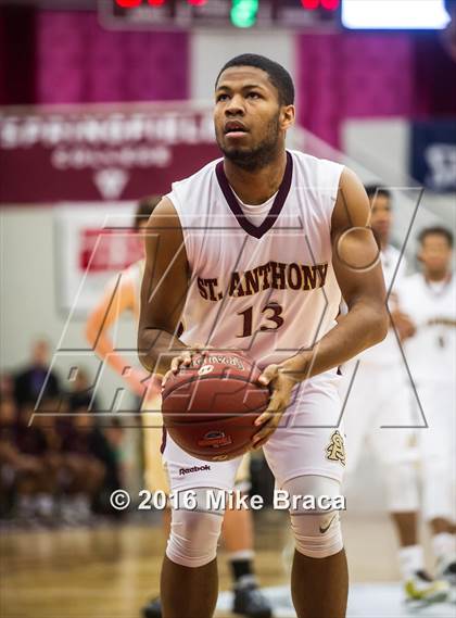 Thumbnail 1 in Bentonville vs St. Anthony (Spalding Hoophall Classic) photogallery.