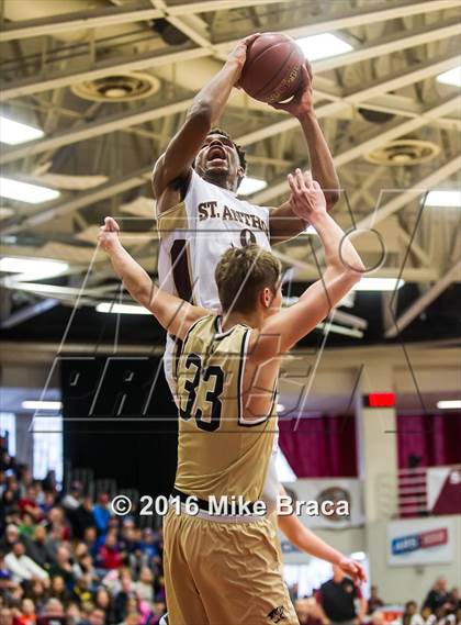 Thumbnail 2 in Bentonville vs St. Anthony (Spalding Hoophall Classic) photogallery.