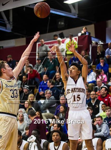 Thumbnail 2 in Bentonville vs St. Anthony (Spalding Hoophall Classic) photogallery.