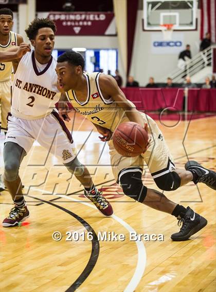 Thumbnail 3 in Bentonville vs St. Anthony (Spalding Hoophall Classic) photogallery.
