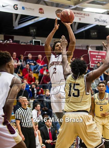 Thumbnail 2 in Bentonville vs St. Anthony (Spalding Hoophall Classic) photogallery.