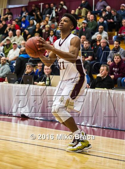 Thumbnail 1 in Bentonville vs St. Anthony (Spalding Hoophall Classic) photogallery.