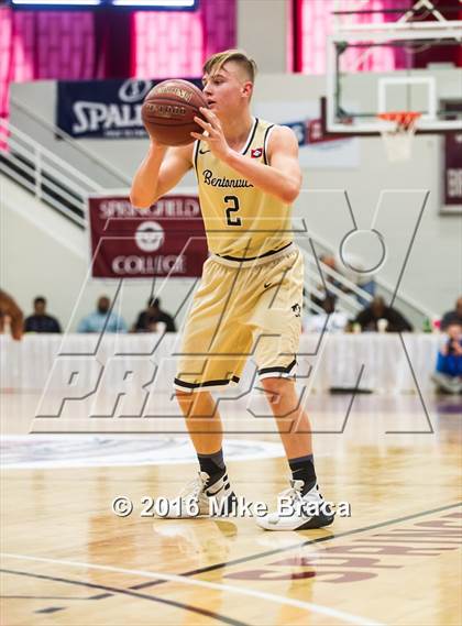 Thumbnail 2 in Bentonville vs St. Anthony (Spalding Hoophall Classic) photogallery.