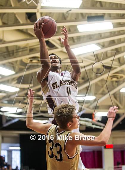 Thumbnail 3 in Bentonville vs St. Anthony (Spalding Hoophall Classic) photogallery.