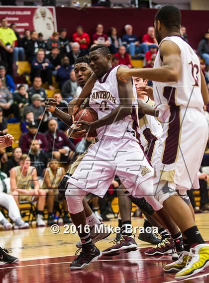 Thumbnail 1 in Bentonville vs St. Anthony (Spalding Hoophall Classic) photogallery.