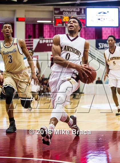 Thumbnail 1 in Bentonville vs St. Anthony (Spalding Hoophall Classic) photogallery.