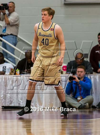 Thumbnail 1 in Bentonville vs St. Anthony (Spalding Hoophall Classic) photogallery.