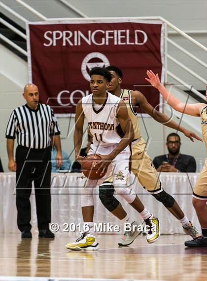 Thumbnail 3 in Bentonville vs St. Anthony (Spalding Hoophall Classic) photogallery.
