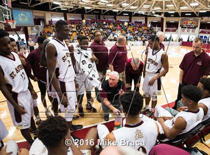 Thumbnail 3 in Bentonville vs St. Anthony (Spalding Hoophall Classic) photogallery.