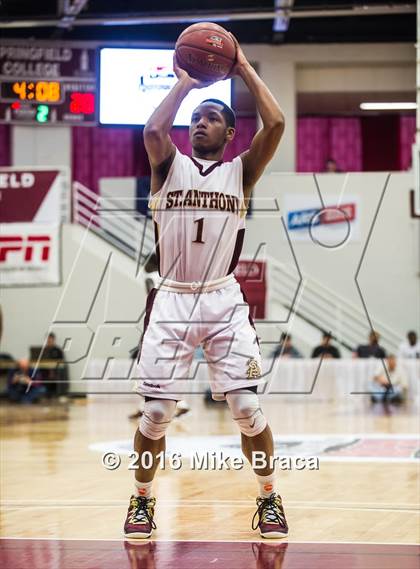 Thumbnail 1 in Bentonville vs St. Anthony (Spalding Hoophall Classic) photogallery.