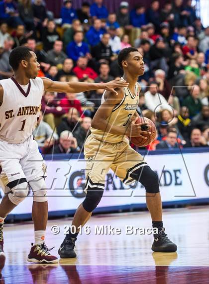 Thumbnail 3 in Bentonville vs St. Anthony (Spalding Hoophall Classic) photogallery.