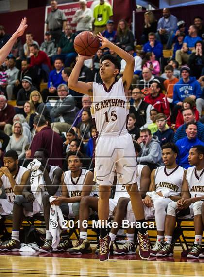 Thumbnail 1 in Bentonville vs St. Anthony (Spalding Hoophall Classic) photogallery.