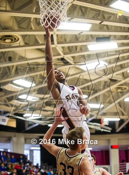 Thumbnail 1 in Bentonville vs St. Anthony (Spalding Hoophall Classic) photogallery.