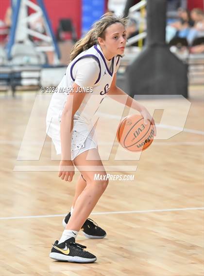 Thumbnail 3 in Salpointe Catholic vs. Notre Dame Prep (Section 7) photogallery.