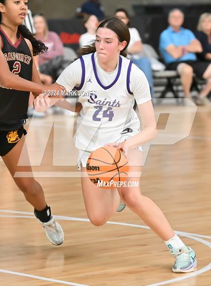 Thumbnail 3 in Salpointe Catholic vs. Notre Dame Prep (Section 7) photogallery.