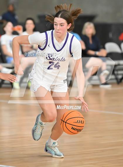 Thumbnail 3 in Salpointe Catholic vs. Notre Dame Prep (Section 7) photogallery.