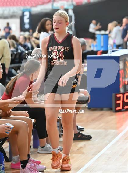 Thumbnail 2 in Salpointe Catholic vs. Notre Dame Prep (Section 7) photogallery.