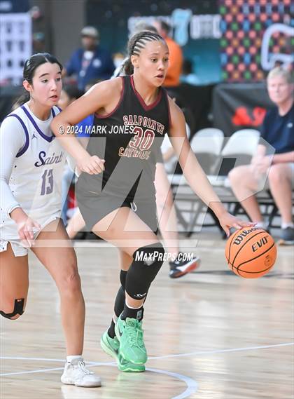 Thumbnail 1 in Salpointe Catholic vs. Notre Dame Prep (Section 7) photogallery.