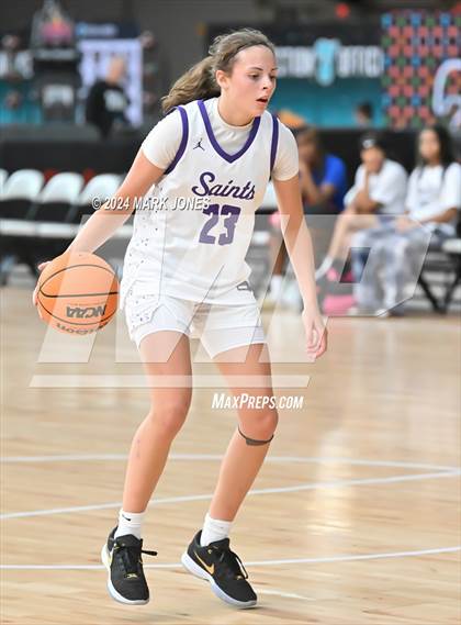 Thumbnail 3 in Salpointe Catholic vs. Notre Dame Prep (Section 7) photogallery.