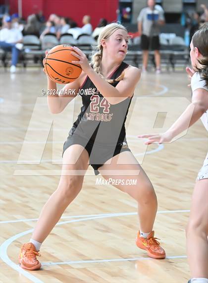 Thumbnail 3 in Salpointe Catholic vs. Notre Dame Prep (Section 7) photogallery.