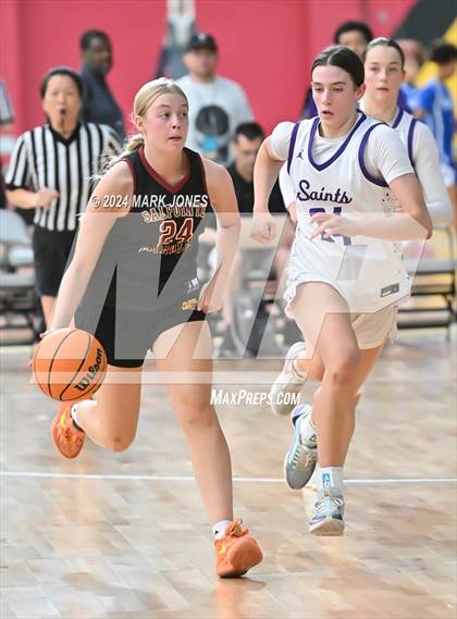 Thumbnail 1 in Salpointe Catholic vs. Notre Dame Prep (Section 7) photogallery.