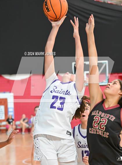 Thumbnail 3 in Salpointe Catholic vs. Notre Dame Prep (Section 7) photogallery.