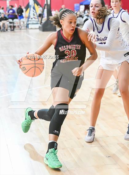 Thumbnail 2 in Salpointe Catholic vs. Notre Dame Prep (Section 7) photogallery.
