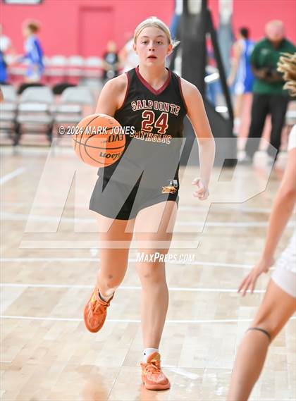 Thumbnail 3 in Salpointe Catholic vs. Notre Dame Prep (Section 7) photogallery.