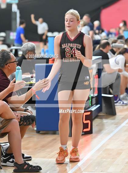 Thumbnail 1 in Salpointe Catholic vs. Notre Dame Prep (Section 7) photogallery.