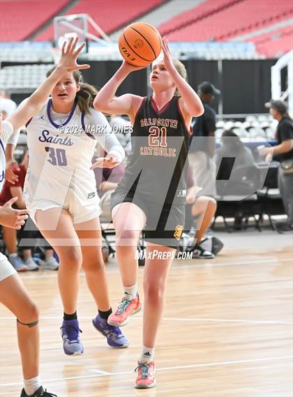 Thumbnail 2 in Salpointe Catholic vs. Notre Dame Prep (Section 7) photogallery.