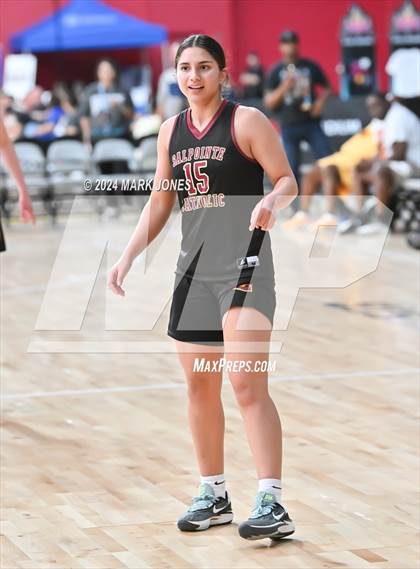 Thumbnail 3 in Salpointe Catholic vs. Notre Dame Prep (Section 7) photogallery.