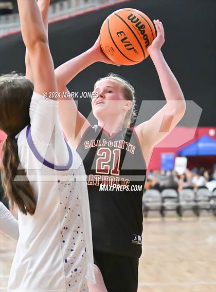 Thumbnail 2 in Salpointe Catholic vs. Notre Dame Prep (Section 7) photogallery.
