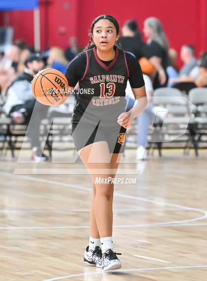 Thumbnail 3 in Salpointe Catholic vs. Notre Dame Prep (Section 7) photogallery.