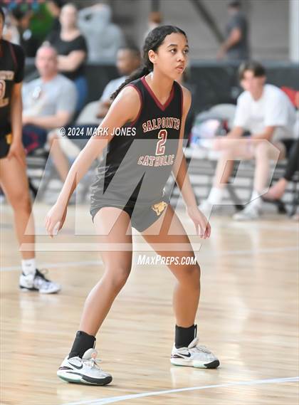 Thumbnail 3 in Salpointe Catholic vs. Notre Dame Prep (Section 7) photogallery.