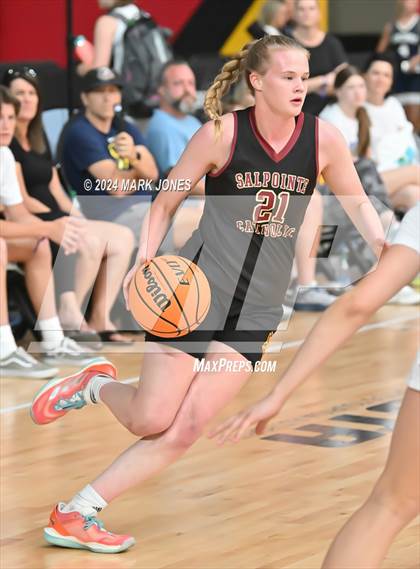 Thumbnail 2 in Salpointe Catholic vs. Notre Dame Prep (Section 7) photogallery.