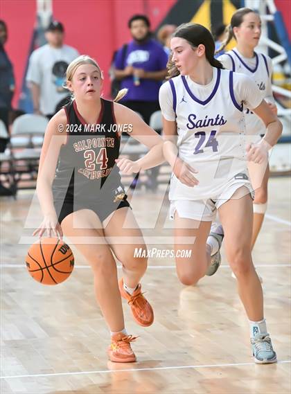 Thumbnail 2 in Salpointe Catholic vs. Notre Dame Prep (Section 7) photogallery.