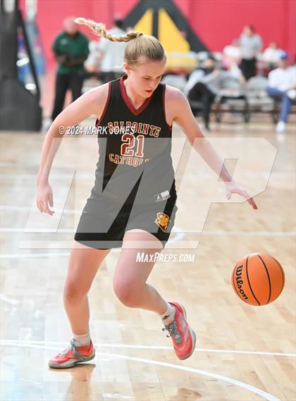 Thumbnail 3 in Salpointe Catholic vs. Notre Dame Prep (Section 7) photogallery.