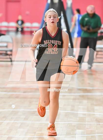 Thumbnail 2 in Salpointe Catholic vs. Notre Dame Prep (Section 7) photogallery.