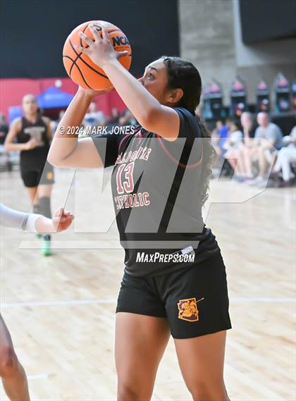 Thumbnail 3 in Salpointe Catholic vs. Notre Dame Prep (Section 7) photogallery.