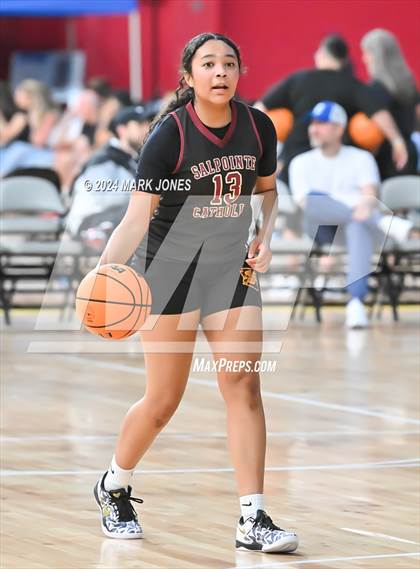 Thumbnail 2 in Salpointe Catholic vs. Notre Dame Prep (Section 7) photogallery.