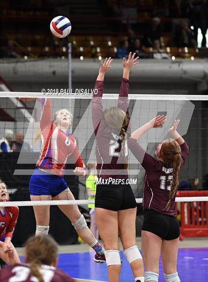Thumbnail 2 in Merino vs. Springfield (CHSAA 1A Round 2) photogallery.