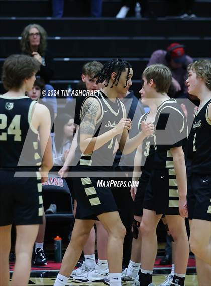 Thumbnail 1 in Shelbyville vs Whiteland (IHSAA 4A Sectional 14 Round 1) photogallery.