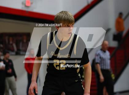 Thumbnail 3 in Shelbyville vs Whiteland (IHSAA 4A Sectional 14 Round 1) photogallery.