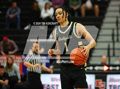 Thumbnail 1 in Shelbyville vs Whiteland (IHSAA 4A Sectional 14 Round 1) photogallery.